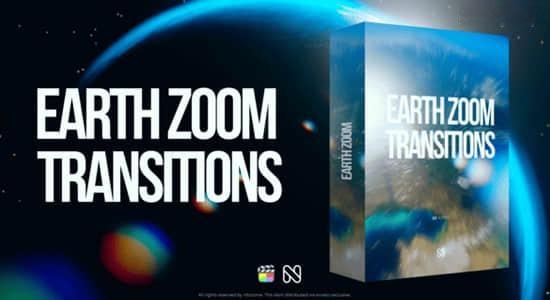 FCPX插件-40个大气震撼太空俯冲地球视频过渡转场预设 FCPX插件-40个大气震撼太空俯冲地球视频过渡转场预设