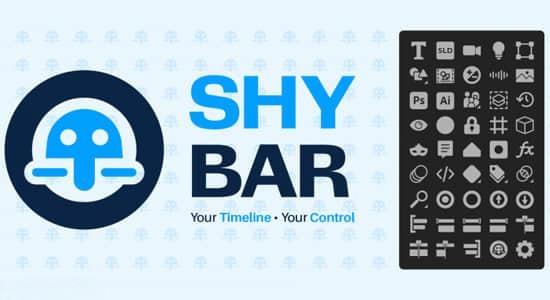 AE脚本-时间线图层动画快捷高效操作工具 Shy Bar V1.0 AE脚本-时间线图层动画快捷高效操作工具 Shy Bar V1.0