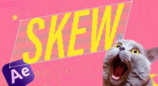 Skew v1.52 Win/Mac 批量调整排列图层AE脚本+使用教程 Skew v1.52 Win/Mac 批量调整排列图层AE脚本+使用教程