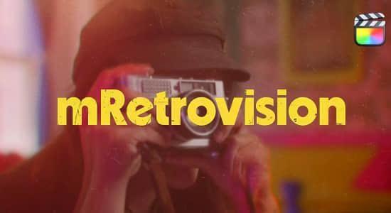 FCPX插件-71个复古怀旧老录像带模拟胶片视觉预设动画 FCPX插件-71个复古怀旧老录像带模拟胶片视觉预设动画