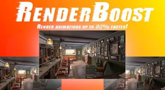 渲染加速Blender插件 RenderBoost V0.2.1