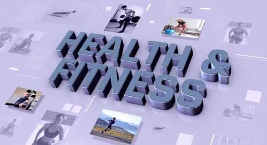 AE模板-创意三维空间透视健康与健身促销展示动画 HEALTH AND FITNESS PROMO AE模板-创意三维空间透视健康与健身促销展示动画 HEALTH AND FITNESS PROMO