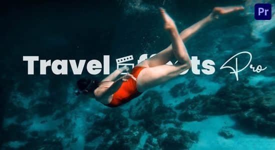 PR教程-旅行游玩视频剪辑学习 FlatpackFX – Travel Effects Pro