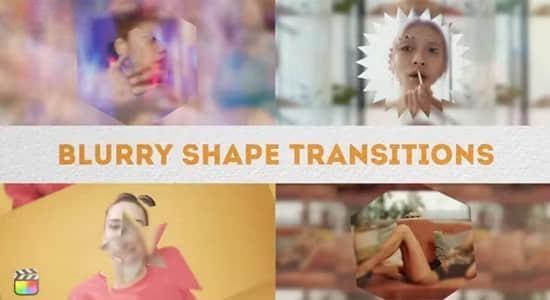 FCPX插件-38个简单基本实用图形遮罩蒙版转场过渡预设 Blurry Shape Transitions FCPX插件-38个简单基本实用图形遮罩蒙版转场过渡预设 Blurry Shape Transitions