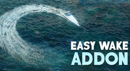 Blender插件-真实动态海洋水面水花模拟 Easy Wake v1.0.0