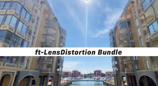 中文汉化AE/PR插件-镜头扭曲失真晕影暗角特效 ft-Lens Distortion Bundle v1.0 Win+使用教程