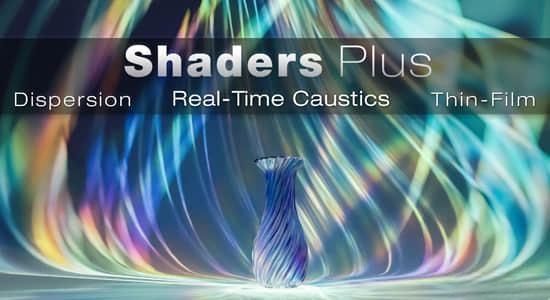 Shaders Plus V4.1 实时焦散薄膜色散Blender插件+使用教程