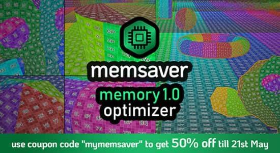 内存自动优化Blender插件 Memsaver Memory Optimizer Vram Saver V1.1.0 内存自动优化Blender插件 Memsaver Memory Optimizer Vram Saver V1.1.0