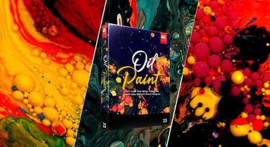 4K视频素材-134个微观特效油漆流动特效动画 BBV25 4K视频素材-134个微观特效油漆流动特效动画 BBV25