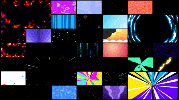 AE脚本-1650种动漫卡通标题转场能量闪电烟雾火焰流体MG特效动画 V1.1 AE脚本-1650种动漫卡通标题转场能量闪电烟雾火焰流体MG特效动画 V1.1