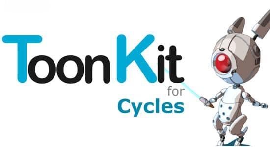 Blender插件-三维卡通动漫渲染工具 Toonkit For Cycles V1.7
