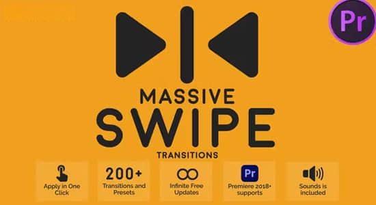 PR模板-200种动态模糊滑动拉伸无缝转场预设 Massive Swipe Transitions PR模板-200种动态模糊滑动拉伸无缝转场预设 Massive Swipe Transitions