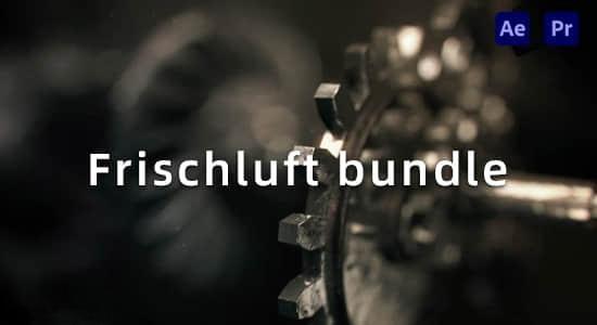 中文汉化AE/PR插件-镜头景深虚焦模糊曲线调色发光特效合集 Frischluft bundle 2023.6 CE Win