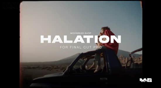 FCPX插件-视频高光边缘RGB胶片光晕视觉特效 Halation FCPX插件-视频高光边缘RGB胶片光晕视觉特效 Halation