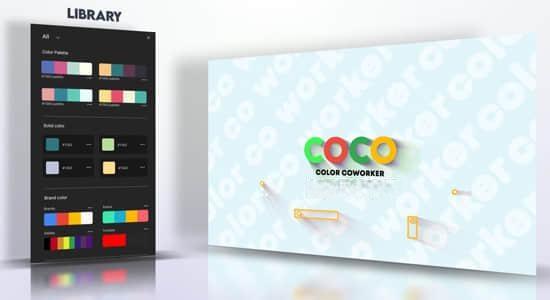 AE脚本-高级调色板配色表应用工具 Coco Color CoWorker 1.3.2+使用教程 AE脚本-高级调色板配色表应用工具 Coco Color CoWorker 1.3.2+使用教程