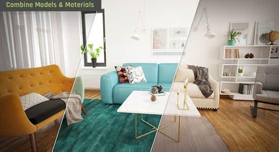 将多个模型材质导入组合3DS MAX插件 RandoMixer V1.05