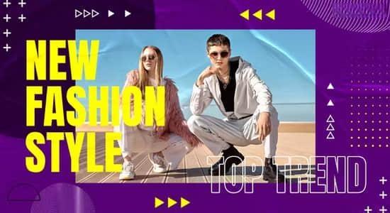 PR模板-时尚都市幻灯片图形包装图文介绍展示片头 Urban Fashion Slideshow Promo