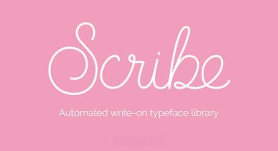 AE脚本-文字书写描边手写字动画 Scribe v2.0