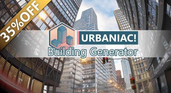 Blender插件-三维城市楼房建筑生成器+预设包 Urbaniac! Building Generator v0.20 Blender插件-三维城市楼房建筑生成器+预设包 Urbaniac! Building Generator v0.20