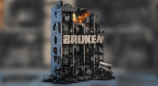 2266个地震爆炸倒塌破损混乱无损音效 Broken