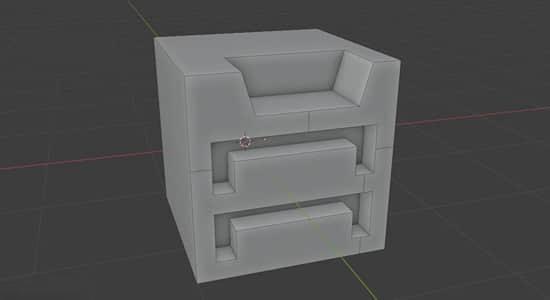 Blender插件-顶点位置重新分布移动工具 Safe Ngon V1.3.0