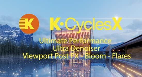 Blender高级GPU实时渲染器 K-Cycles 2024 v4.11 Win