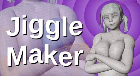 Blender插件-模拟真实摇晃抖动工具 JiggleMaker 2.0 Blender插件-模拟真实摇晃抖动工具 JiggleMaker 2.0