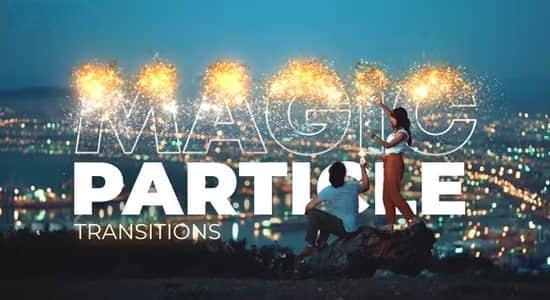 达芬奇模板-魔法粒子画面溶解消散视频转场预设 Magic Particle Transitions 达芬奇模板-魔法粒子画面溶解消散视频转场预设 Magic Particle Transitions