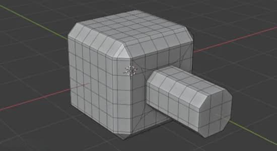 Blender插件-给模型添加四边形布线 Quad Swords V1.3.0 Blender插件-给模型添加四边形布线 Quad Swords V1.3.0