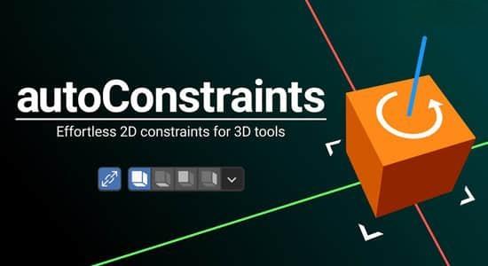 Blender插件-三维空间视图操作自动约束 Auto-Constraint v1.1.0