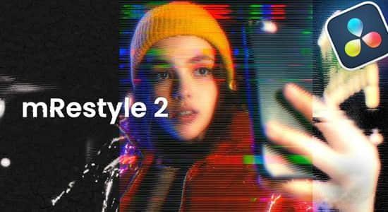 达芬奇插件-50种科技故障失真复古艺术视觉特效V2 达芬奇插件-50种科技故障失真复古艺术视觉特效V2