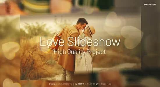 AE模板-浪漫甜蜜爱情故事回忆记录电子相册展示 Love Slideshow AE模板-浪漫甜蜜爱情故事回忆记录电子相册展示 Love Slideshow