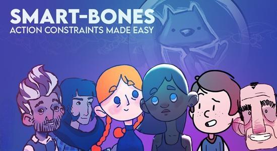 Blender插件-绑定约束映射可视化控制 Smart Bones V0.2.0+使用教程