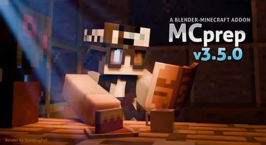 Blender插件-三维像素方块模拟生成器 MCprep v3.5.3 Blender插件-三维像素方块模拟生成器 MCprep v3.5.3