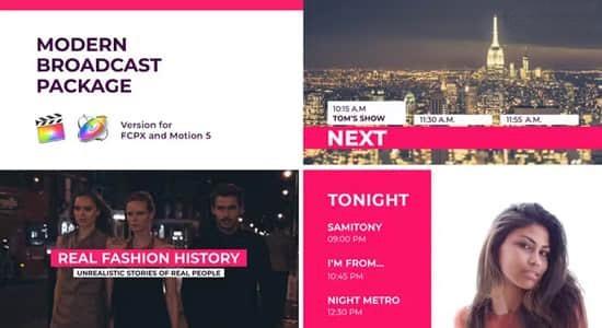 FCPX插件-37个社交媒体电视广播节目字幕条开场过渡包装动画 FCPX插件-37个社交媒体电视广播节目字幕条开场过渡包装动画