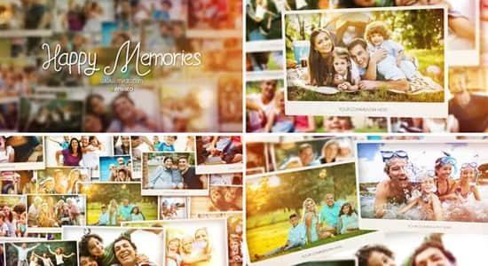 AE模板-回忆快乐时光照片记录展示电子相册动画 AE模板-回忆快乐时光照片记录展示电子相册动画