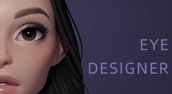 Blender插件-快速创建眼睛工具 Danny Mac Eye Designer v1.3.6 Blender插件-快速创建眼睛工具 Danny Mac Eye Designer v1.3.6