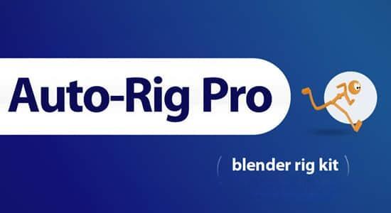 三维人物角色动作自动绑定Blender插件 Auto-Rig Pro V3.70.36+Quick Rig V1.26.29