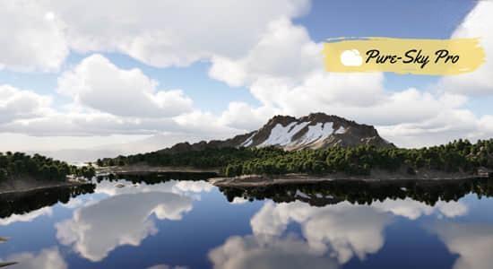 天空丁达尔真实光效Blender预设 Pure-Sky Pro V6.0.78 Full Pack Eevee & Cycle