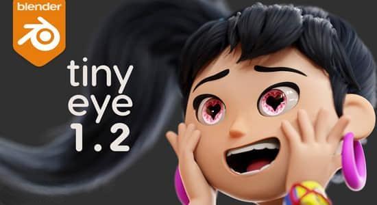 三维立体眼睛眼球程序化资产Blender预设 Tiny Eye V1.2 三维立体眼睛眼球程序化资产Blender预设 Tiny Eye V1.2