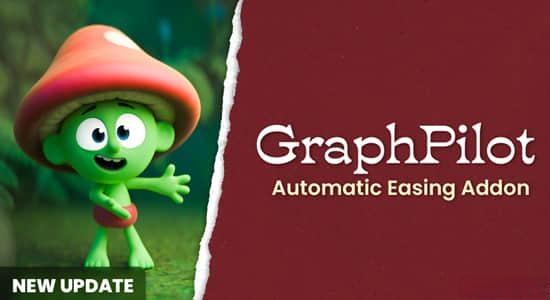 Blender插件-关键帧平滑曲线缓冲动画工具 Graphpilot V6.5.2 Blender插件-关键帧平滑曲线缓冲动画工具 Graphpilot V6.5.2