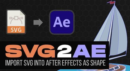 AE脚本-将SVG文件作为形状图层直接导入 SVG2AE v2.0